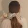 mdgfge 3Pcs Hair Scarf Scrunchies Bowknot Velvet Elastics Hair Bands Scrunchy Satin Hair Bow Ropes Ties Ponytail Holder Hair Accessories for Women Girls (3Colour)