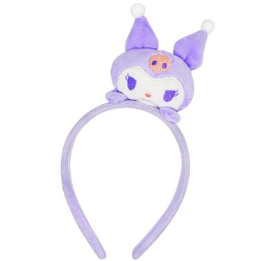 Kawaii Spa Headband for Washing Face, Cute Hairband for Make Up, Washing, Party, Cute Headwear Costume Accessories for Woman Girls (Purple)