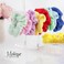Set of 2 Terry Hair Scrunchies -Lavender