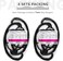 Dreamlover Hanging Wig Stand, Wig Head for Wigs, 4 Sets
