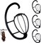 Dreamlover Hanging Wig Stand, Wig Head for Wigs, 4 Sets