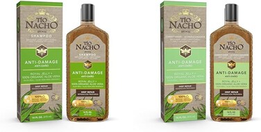 Tio Nacho Aloe Vera Deep Repair Shampoo and Conditioner Bundle with Organic Aloe Vera, Royal Jelly, Vegetable Keratin - 14 Oz Each