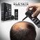 ELEVATE Hair Perfecting 2-in-1 Kit   Set Includes Natural Hair Thickening Fibers &amp; Spray Applicator Pump Nozzle   Instantly Conceal &amp; Thicken Thinning or Balding Hair Areas for Men Women (Dark Brown)