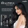 ELEVATE Hair Perfecting 3-in-1 Kit Set Includes Natural Hair Thickening Fibers &amp; Spray Applicator Pump Nozzle &amp; Locking Setting Hold Spray   Instantly Conceal Balding and Thinning Areas (Black)
