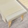 MRJ Soft 3 Piece Set Microfiber Massage Sheet Set,for Massage Tables,Includes Massage Flat Sheet,Massage Fitted Sheet and Face Rest Cover,Natural