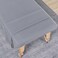 MRJ Microfiber Massage Sheet Set of 3 Pcs,for Massage Tables,Includes Massage Table Cover, Massage Fitted Sheet,and Massage Face Rest Cover,Gray