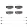 3 Pcs Invisible Elastic Wire for Hair Extensions with 4 Pcs Stainless Steel Wig Clips (Dark Brown)