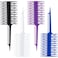 Salon Hair Foiling and Highlighting Combs, 4Pcs Double-Sided Fish Shape Combs for Balayage, Dyeing and Teasing - Instant Styling, Lightweight, Static-Free Design