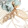 NUOBESTY 4Pcs Wedding Hair Clip Comb Handmade Bridal Hair Clip Pearl Floral Leaf Hair Accessories for Women Wedding ( Green )