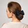 Beaupretty 4 Pieces Women Hair Bun Cover Net Hair Snood Net Barrette Mesh Clip Elastic Butterfly Bun Bow Headdress