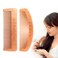 Handmade Wooden Comb for Men and Women,Antistatic Natural Wooden Hair Comb.Fine Teeth and Wide Tooth Combs are Suitable for Dry Hair, Oily Hair, Straight Hair and Men's Natural Curly Hair（2 pcs)）