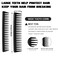Curly Hair Brush Set for Women/Men/Kids, Detangler Brush, Wide Tooth Comb, 9 Row Nylon Bristle, Rosemary Hair Growth Oil - 4 Count (DB-black-4pcs)