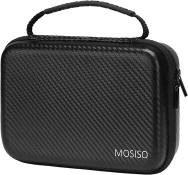 MOSISO Hard Case Compatible with Philips Norelco Multigroom Beard Trimmer Series 7000, MG7750/49, MG7770 MG7790, MG7791/40, Waterproof Travel EVA Storage Bag &amp; PVC Bag &amp; Cleaning Brushes for Men,Black