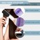 Flat Iron Comb Attachment, Removable Hair Straightener Comb, The Comb for Flat Iron for Black Hair, Professional or Home Use Compact Straightening Comb Styling Tool (Purple)