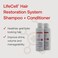 LifeCell Hair Restoration System (Shampoo + Conditioner Only)