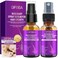 Rosemary Oil Hair Growth Serum W/Rosemary Water &amp; Rice Water Spray Hair Growth,Biotin Castor Oil Argan Oil Caffeine Keratin Reduce Hair Loss,Restore Dry Damaged Hair Regrowth Treatments for Women Men