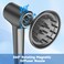 Hair Dryer Diffuser, Hair Diffuser for Curly Hair and Natural Wavy Hair, Diffuser Attachment for Hair Dryer, 360&deg; Magnetic Diffuser for KARFUN Hairdryer (Gray)