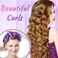 30Pcs Small Foam Hair Curlers, 9.45" Length x 0.47" Diameter, No-Heat Flexible Curling Rods for Short, Medium and Long Hair