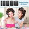 56 Pcs Hair Rollers Set for Blowout Look Long Hair, 30Pcs Rollers Hair Curlers in 5 Sizes with 24 Pcs Hair Clips and Storage Bag for Long Medium Short Hair Volume