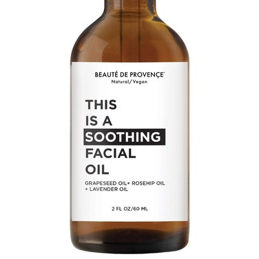 This is a SOOTHING Facial Oil - Grapeseed Oil + Rosehip Oil + Lavender Oil - 2 FL OZ (Soothing)