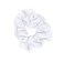 Jumbo Cotton Scrunchie Hair Tie - White