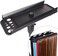 Hair Extension Holder Hair Extension Hanger Braiding Hair Rack Hair Extension Tool Double-Side Teeth Extension Display Holder Hair Separator holder for Hair Salon Home (Tripod not included)