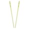 Green Clear Hair Stick Chop Sticks with Diamond Flower