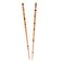 Set of 6 Hair Sticks with 3 Diamonds Chopsticks - 1 Black 2 Tortoise