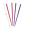 2 Sets of Wooden Hair Sticks Chopsticks - Pink &amp; Purple