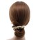 Velvet Solid Scrunchies - Set of 2-Tan