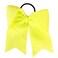 Motique Accessories Jumbo Bow Pony with Tails (Neon Yellow)
