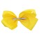 8 Inch Grosgrain Bow for Women and Girls (Yellow)