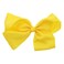 8 Inch Grosgrain Bow for Women and Girls (Yellow)
