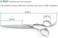 6" Professional Hair Scissors Set Hair Cutting Shears Barber Scissors Japan 440C Barber Hair Thinning Scissors Convex Edge Kinsaro