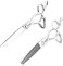 6" Professional Hair Scissors Set Hair Cutting Shears Barber Scissors Japan 440C Barber Hair Thinning Scissors Convex Edge Kinsaro