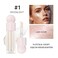 Mysense Liquid Highlighter Makeup, Natural Glow Face Highlighter Stick, Silky Smooth Light Liquid Luminizer, Long Lasting Shimmering Face Illuminator Make up, #01 Moonlight White