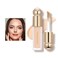 Liquid Contour Makeup Concealer, Professional Full Coverage Concealer Sculpting Facial Makeup, Long Lasting Waterproof Creamy Smooth Flawless Matte Finish Liquid Contour (#103)