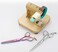 Professional Electric Hair Scissors Sharpener Grinding Machine Automatic Hair Cutting Shear Grinder Tool