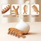 Scalp Massage Comb Hair Comb Green Sandalwood Wide Tooth Combs Massager Comb for Body Relief Natural Wooden Comb for Women Men