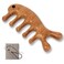 Scalp Massage Comb Hair Comb Green Sandalwood Wide Tooth Combs Massager Comb for Body Relief Natural Wooden Comb for Women Men