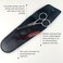 Mustache Grooming Set - Precision Mustache Scissors and Comb Kit for Men - Ideal for Travel, Includes Facial Hair Trimming Scissors and Moustache Comb