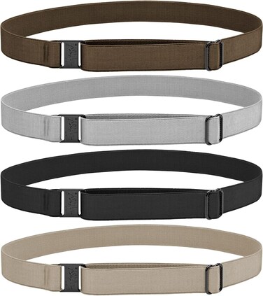 Hipsy Women's Wide Elastic &amp; Adjustable Running Headband Multi 4-Pack