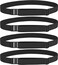 Hipsy Women's Wide Elastic &amp; Adjustable Running Headband Multi 4-Pack