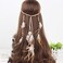Gangel Hippie Feather Headpiece Indian Headband Bohemian Vintage Headdress with White and Brown Feather Long Tassel Hemp Rope for Festival