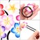 Beaupretty 12 Pieces Plumeria Hair Ties Plumeria Hair Ropes Hawaiian Flower Hair Ties Elastic Hair Bands for Women and Girls