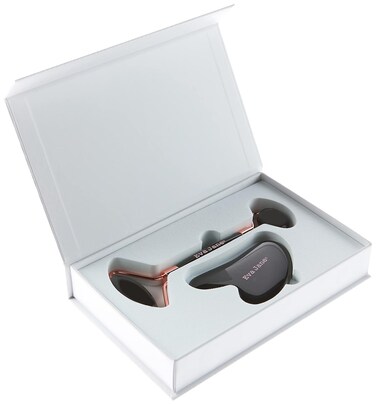 EVA JANE Roller &amp; Massage Stone Set Gua Sha Facial Skin Care Anti-Aging Relaxation Tool for Face, Neck &amp; Body (Black Obsidian)