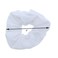 Velvet Scrunchies Ultra Soft - Set of 2 (White)