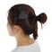 VOCOSTE 2pcs Hair Fixed Pads, Bow Shape Magic Paste Fringe Hair Bang Patch, for Girls Women, Black