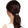 EVER FAITH Silver-Tone Austrian Crystal Wedding Little Bowknot Hair Clip Clear