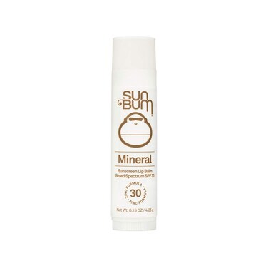 Sun Bum Original SPF 30 Scalp &amp; Hair Mist + Mineral SPF 30 Lip Balm - Vegan Sunscreens